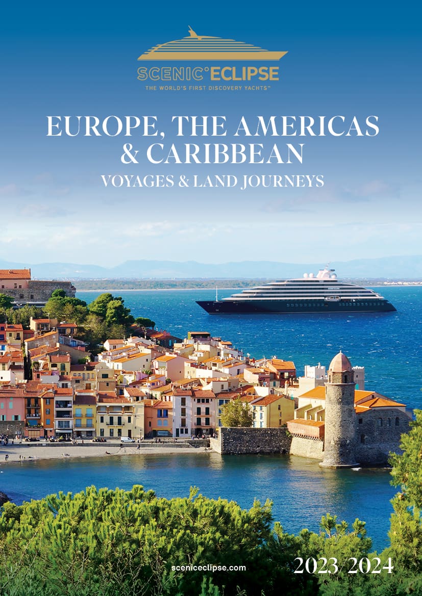 Brochure for Europe, The Americas and Caribbean Voyages and Land Journeys in 2023/2024
