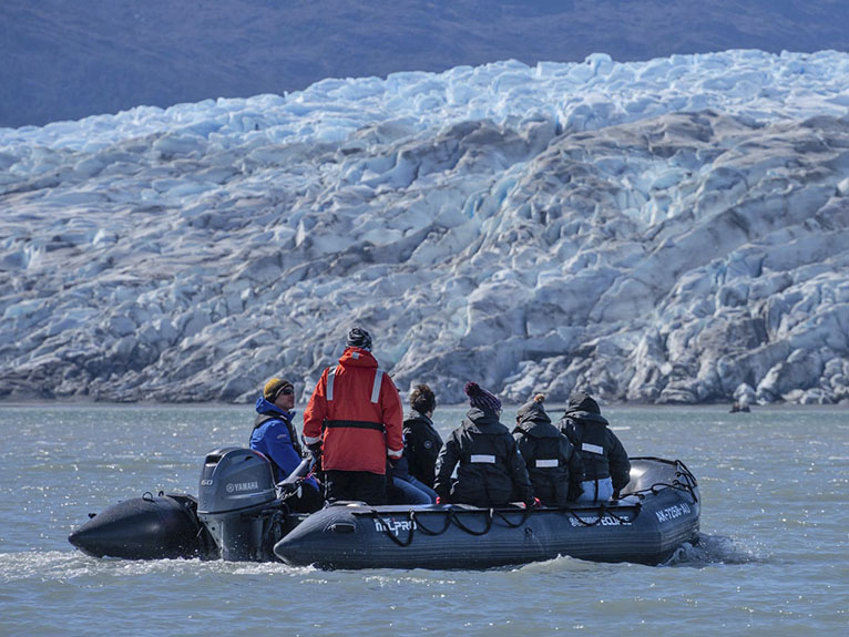 Zodiac Excursions with the Discovery team