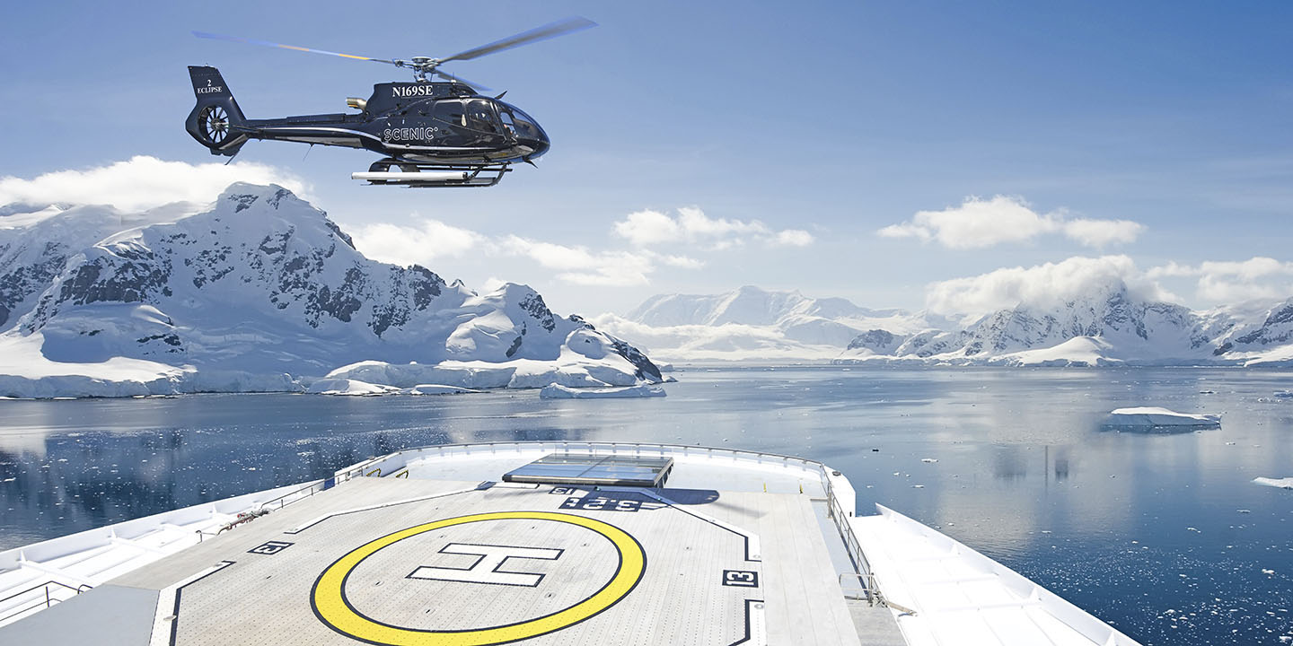 Scenic Eclipse Helicopter