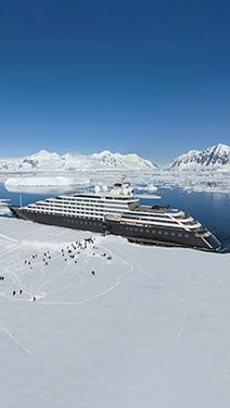 Scenic Eclipse, Hanusse Bay, Antarctica