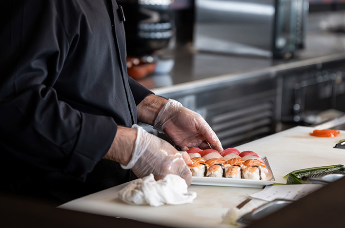 Sushi @ Koko's on Scenic Eclipse II