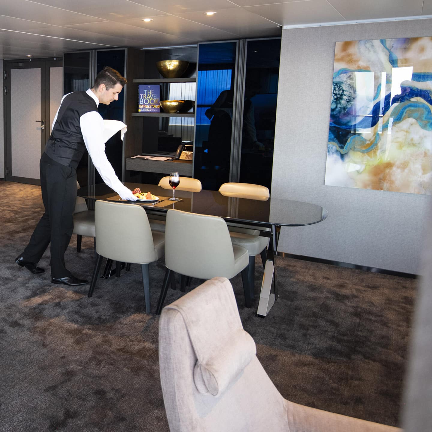 In-Suite service on Scenic Eclipse I