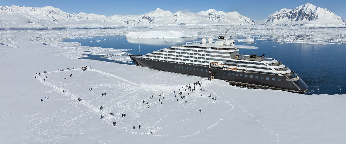 Scenic Eclipse in Antarctica