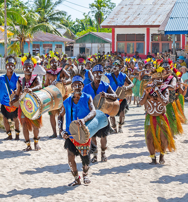 Yenwaupor Village, Gam Island, Raja Ampat, Indonesia