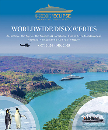 Scenic Eclipse Worldwide Discoveries 24-25 Brochure Cover
