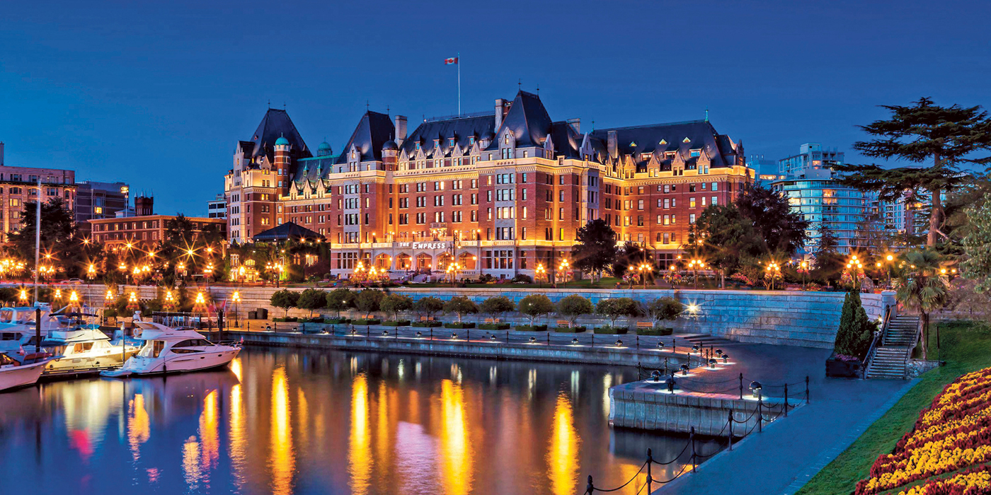 Fairmont Empress Hotel, Victoria, Canada 