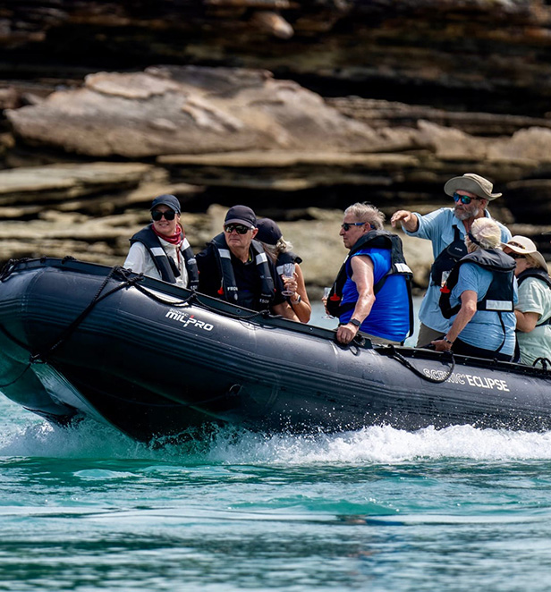 Scenic Eclipse Zodiac excursion in King George Falls, Kimberley, Australia