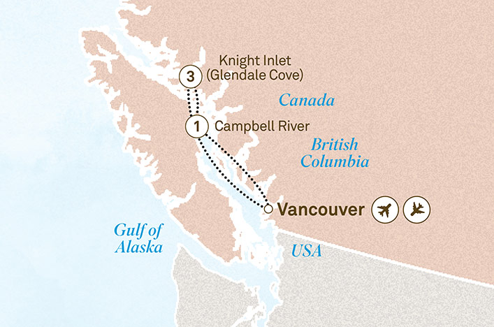 Map of British Columbia