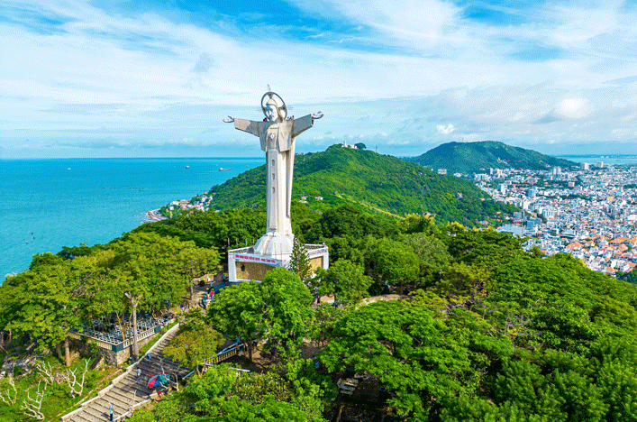 Jesus Christ Statue in Vung Tau, Vietnam