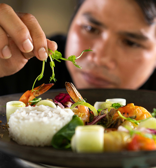 Scenic's on-board Mekong food